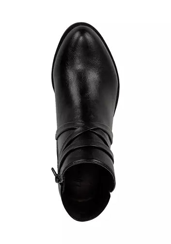 LifeStride Amara Booties – Black – Size 10M