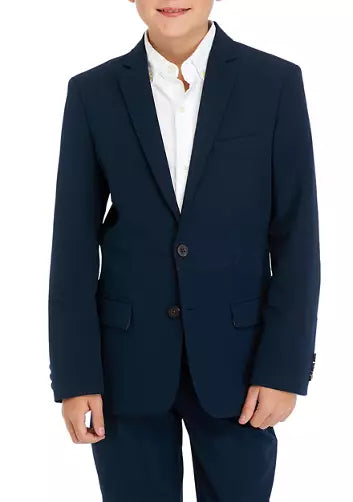 IZOD Boys 8 Stretch Performance Jacket – Navy